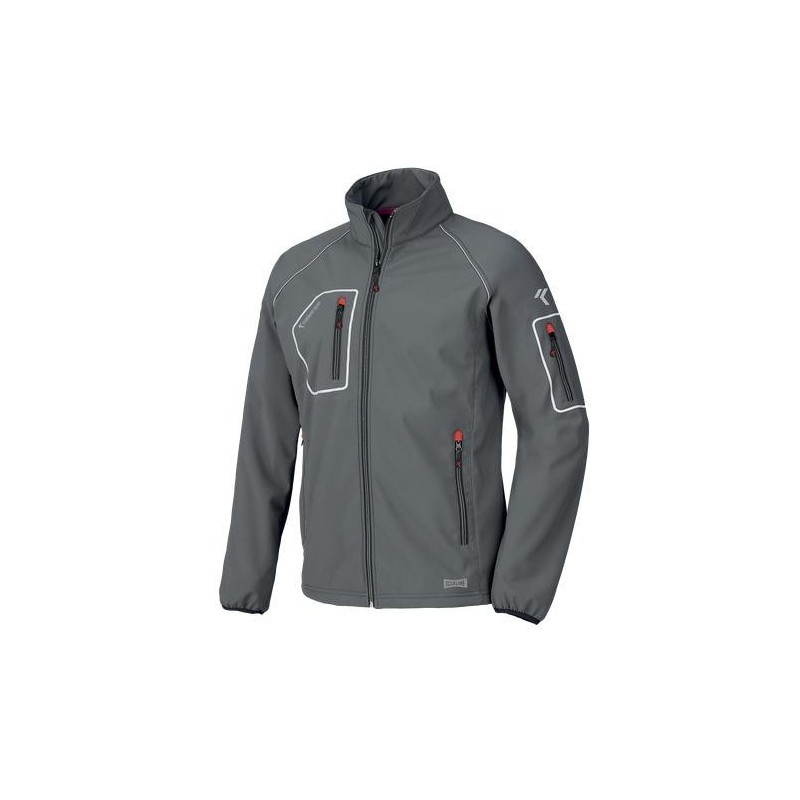 CHAQUETA JUST SOFTSHELL GRIS T.S 04515NB-080