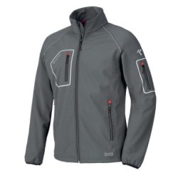 CHAQUETA JUST SOFTSHELL GRIS T.M 04515NB-080