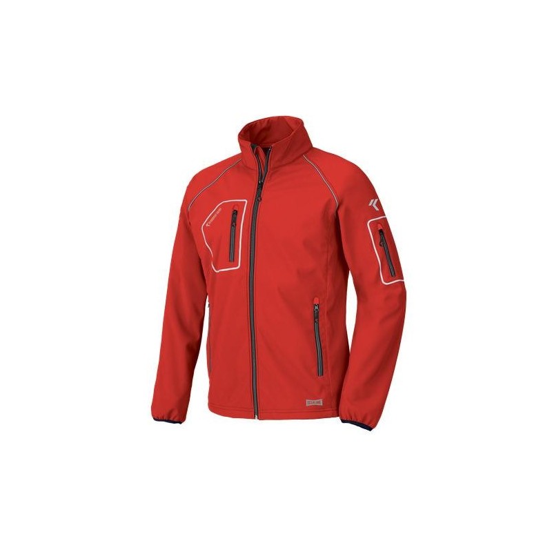 CHAQUETA JUST SOFTSHELL ROJO T.L 04515NB-070