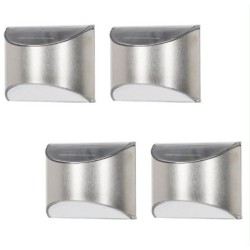 PACK 4 APLIQUES SOLARES LED EXTERIOR PARED 61581