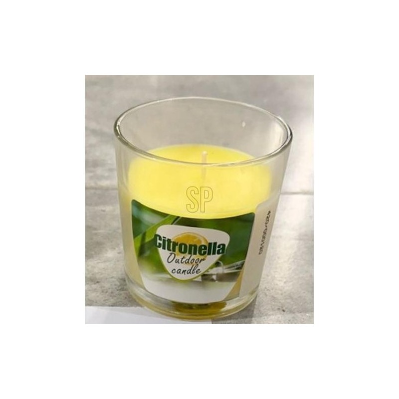 VELA CITRONELA EN VASO 8CM A87300120