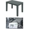 BANQUETA EXTERIOR  POLIPROPILENO 60X38,5X45 ANTRAC