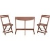 CONJUNTO BISTRO 1 MESA 2 SILLAS ACACIA VT2200290