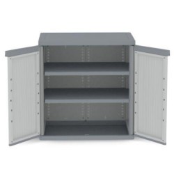 ARMARIO 94,5X89,7X53,7CM. WAVE JUMBO BAJO XL GRIS
