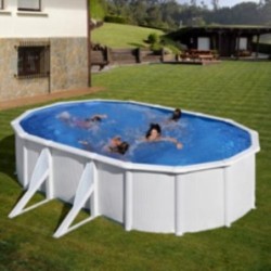 PISCINA ACERO OVAL BCA.F/AR.500X300X120  KIT500ECO