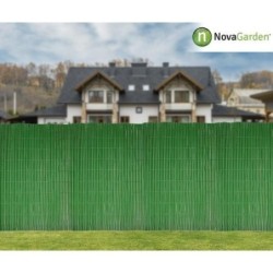 CAÑIZO PVC DOBLE CARA 14MM. 2X3 M PREMIUM VERDE