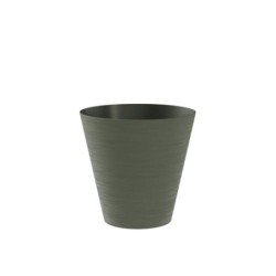 MACETA CON RESERVA DE AGUA 20CM. VERDE  HOOP