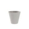 MACETA CON RESERVA DE AGUA 25CM.BLANCO CLOUD  HOOP