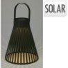 FAROL SOLAR JARDIN NEGRO 24CM CX2100740