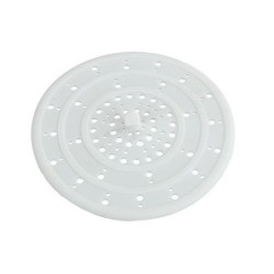FILTRO DE DESAGÜE DE SILICONA SAVA, BLANCO