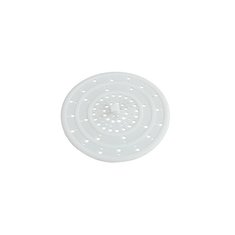 FILTRO DE DESAGÜE DE SILICONA SAVA, BLANCO