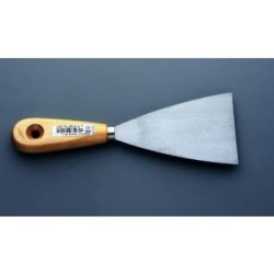 ESPATULA PINTOR  ACERO MANGO MADERA 80 MM