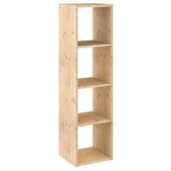 ESTANTERIA MODULAR 4 CUBOS DINAMIC PINO MACIZO