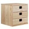 CAJONERA 3 CAJONES DE PINO DINAMIC DMCAJO.99