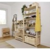 ESTANTERIA EVOLUTION NEW 5 BALDAS PINO EVET50.99