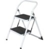 TABURETE ACERO/GOMA PLEGABLE 2 PELDAÑOS TAS-2
