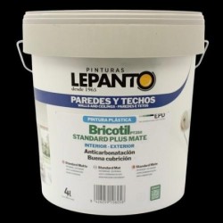 PINTURA PLASTICA BRICOTIL INT-EXT 10L  BLANCO MATE