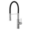 GRIFO COCINA DIRIGIBLE FLEXYFORM CROMO/NEGRO