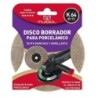 DISCO ABRILLANTADOR BORRADOR PORCELANICO K64 115MM