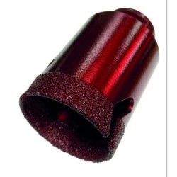 CORONA DIAMANTE PORCELANICO ROJA M-14 6 MM. WC146