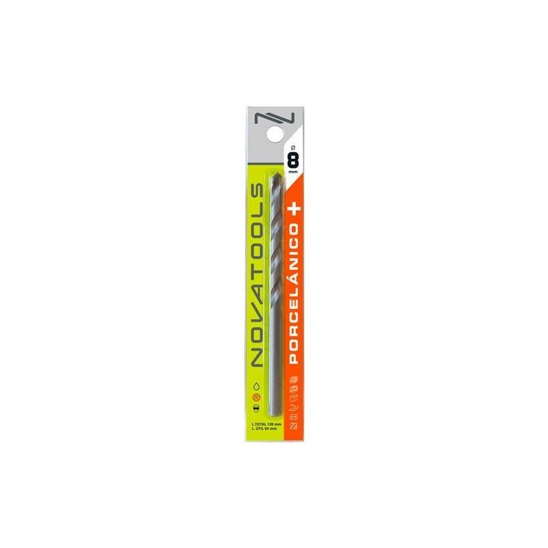 BROCA  "PORCELANICO +"  8,00MM  QTC00800