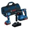 MARTILLO PERFORADOR PLUS BATERIA GSB 18V-45+GBH