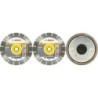 KIT 2 DISCOS DE DIAMANTE STANDARD UNIVERSAL 230MM
