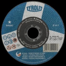 DISCO CORTE ACERO/INOXIDABLE 125X2.5X22.23 223022