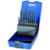JUEGO BROCAS RECTIFICADO 25 PIEZAS KG13B0 DIN 338