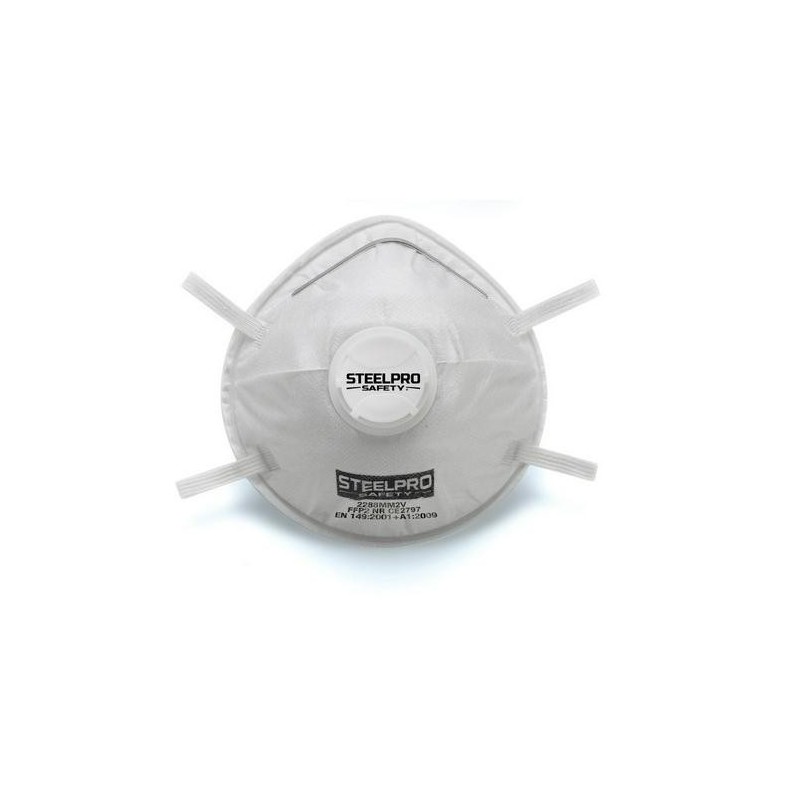 MASCARILLA STEELPRO FFP2 VALVULA 2288MM2VBL/U