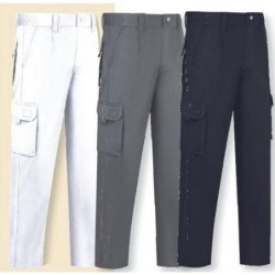 PANTALON STRETCH MULTIBOLSILLOS L9000 GRIS T-42