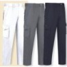 PANTALON STRETCH MULTIBOLSILLOS L9000 AZUL T-42
