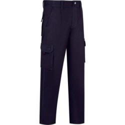 PANTALON STRETCH MULTIBOLSILLOS L9000 AZUL T-46