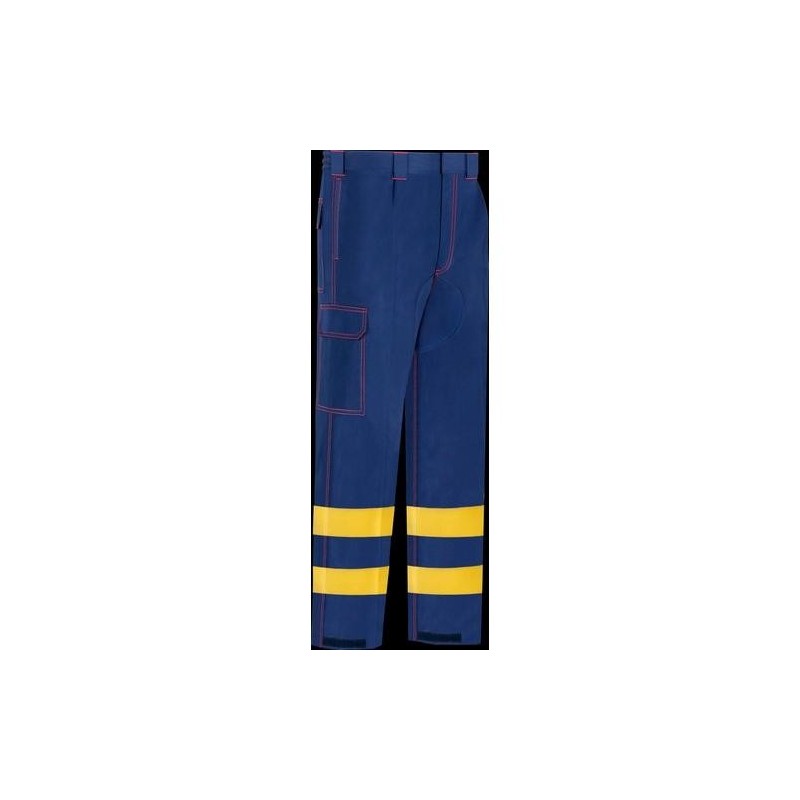 PANTALON AV AZUL/AMARILLO L3000 T-50 PPAV-42-AMT50