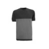 CAMISETA MANGA CORTA FENIX TRANSPIRABLE GRIS T.XL