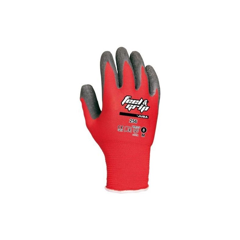 GUANTE POLIAMIDA LATERAL FEEL&GRIP 256/10 PAR