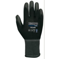 GUANTE POLIAMIDA PU1400 10 PAR