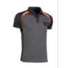 POLO COOL WAY NEGRO/NARANJA 964 XS