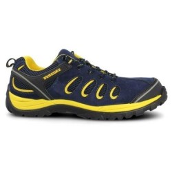 ZAPATO SEGURIDAD RADIO AZUL MARINO AMARILLO T.36