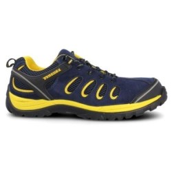ZAPATO SEG. S1P RADIO AZUL MARINO AMARILLO T-37