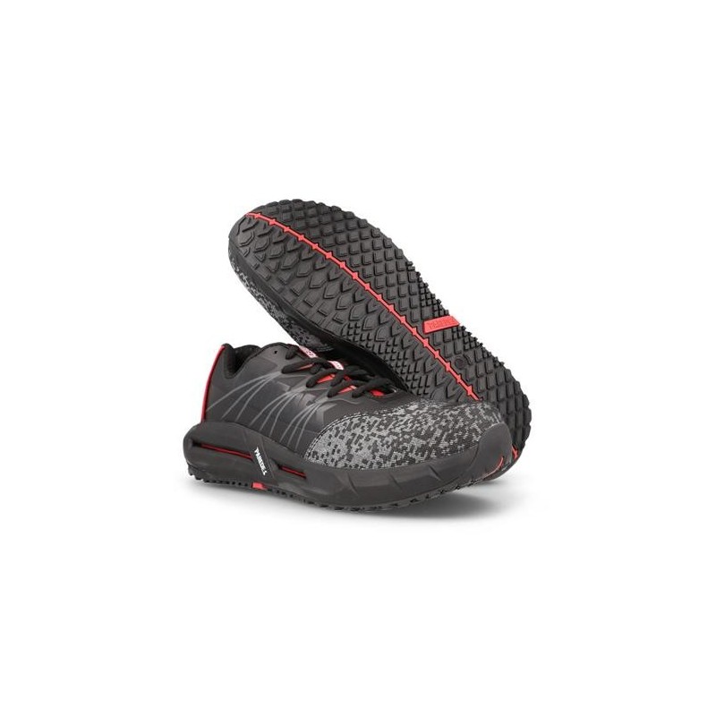 ZAPATILLA SEG. MATRIX NEGRO-ROJO T-43 SP5220 NE-RO