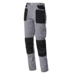 PANTALON STRETCH EN CAJA GRIS/NEGRO S  8730B