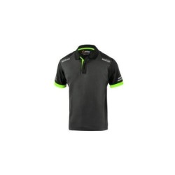 POLO TOLEDO M/CORTA GRIS VERDE T-L