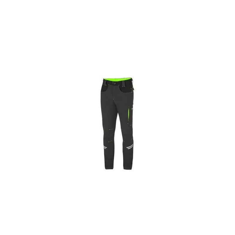 PANTALON KANSAS LIGHT TECH GRIS/VERDE T-3XL