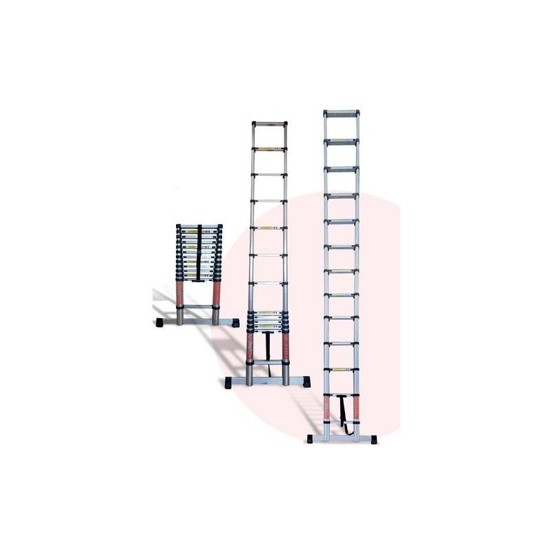 ESCALERA TELESCOPICA PLEGABLE TUBIKA 11 PELDAÑOS