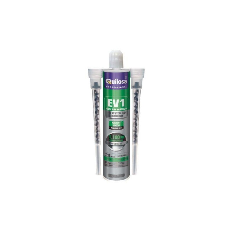 TACO ANCLAJE QUIMICO EVOLUTION1 POL.S/ESTIR.300ML