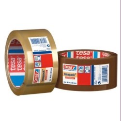 PRECINTO TESAPACK PP 66MX50MM MARRON 4024-237