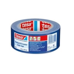 CINTA AMERICANA EXTRAFUERTE AZUL 25M X 50MM