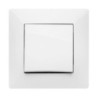 PULSADOR 10 AH.  250  V.  BLANCO 9110