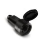 CLAVIJA HEMBRA TT 16 AH. 250  V.  GOMA NEGRA